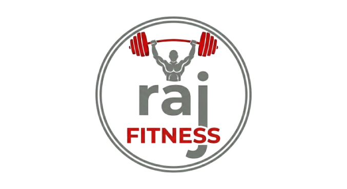 RAJ FITNESS Logo
